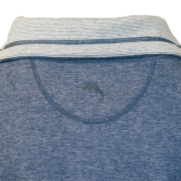 Tommy Bahama Striped Navy Full-Zip U-State